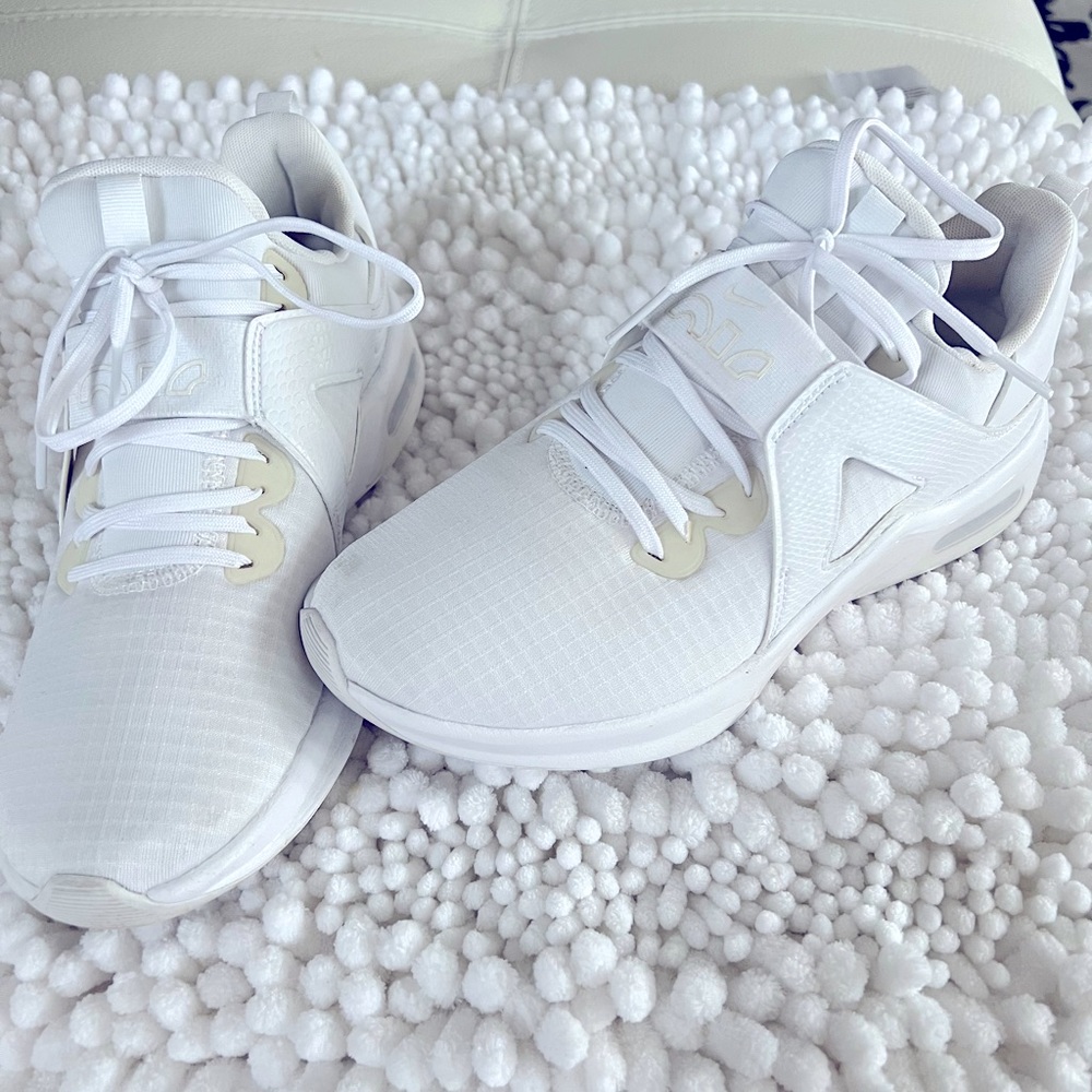 Nike Air Max in all white.  Womens.